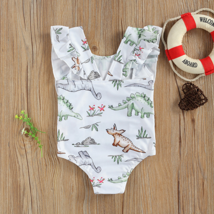 Costum de baie Jurassic Drool - Frunze [5]