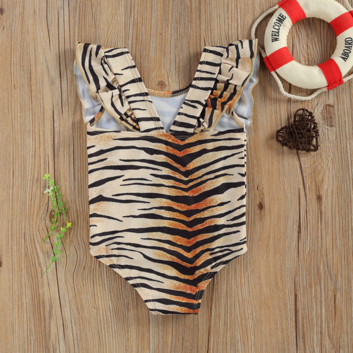 Costum de baie Leopard/Peste Drool - Roz [6]