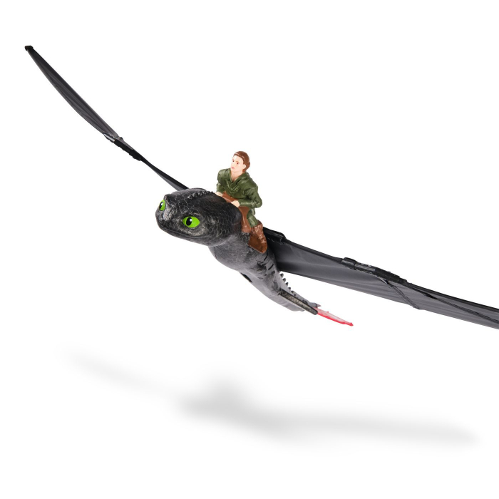 CUM SA ITI DRESEZI DRAGONUL FIGURINA DRAGON TOOTHLESS ZBURATOR CU TELECOMANDA [6]