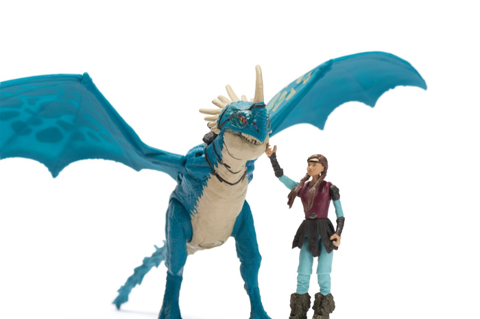 CUM SA ITI DRESEZI DRAGONUL SET DRAGON DEADLY NADDER SI FIGURINA VIKING ASTRID [4]