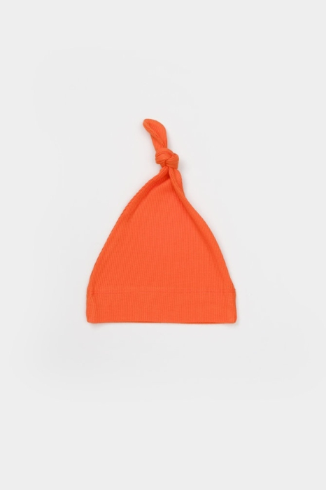 Cutie 4 piese pentru nou nascut - 100% bumbac organic - Portocaliu, BabyCosy [8]