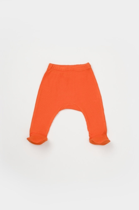 Cutie 4 piese pentru nou nascut - 100% bumbac organic - Portocaliu, BabyCosy [4]