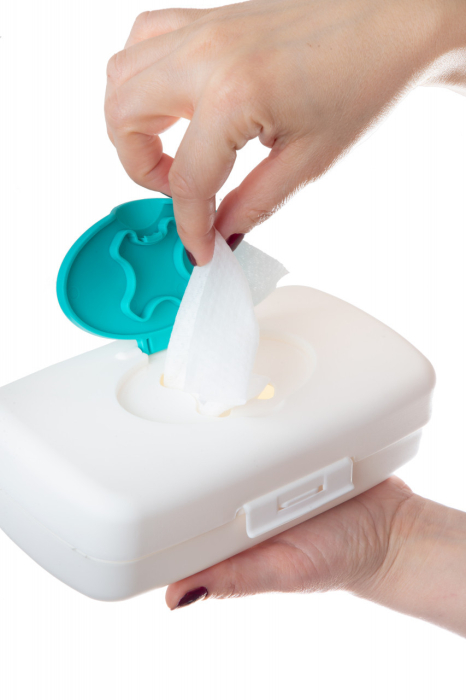 Cutie Dispenser pentru servetele umede, BabyJem (Culoare: Alb) [3]