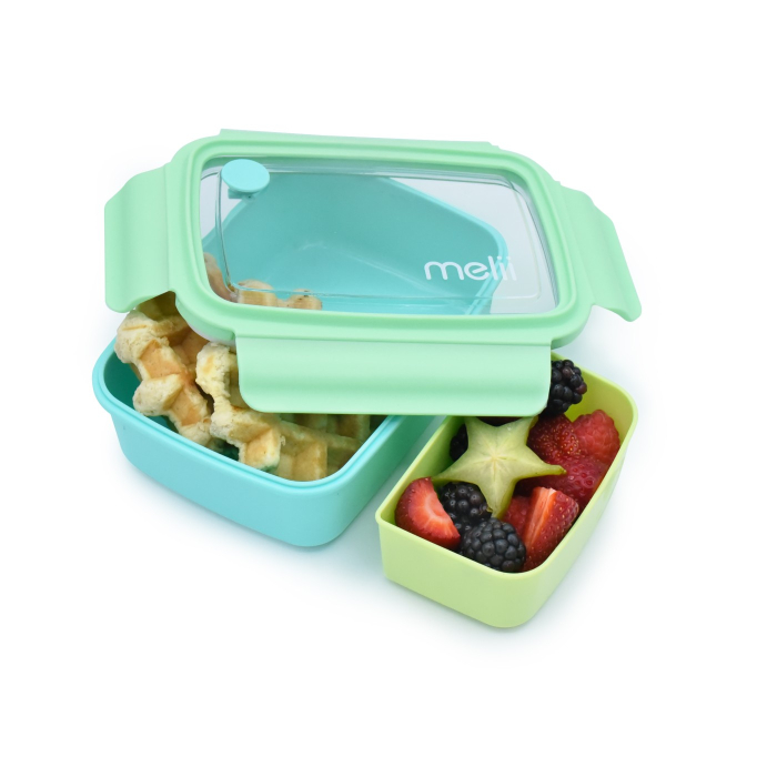 CUTIE PRANZ BENTO 880ML CUTIE DETASABILA MELII BLUE MINT LIME [6]