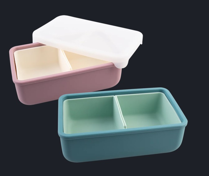CUTIE PRANZ BENTO CU COMPARTIMENTE DETASABILE, MELII, SAGE CACTUS FERN [6]