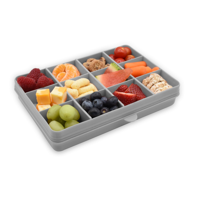 CUTIE SNACK 12 COMPARTIMENTE, MELII, GREY [4]