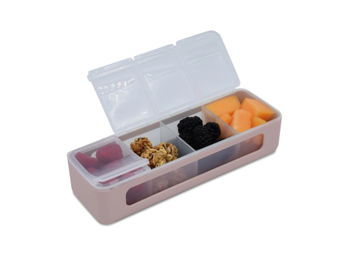 CUTIE SNACK 4 COMPARTIMENTE, MELII LUXE, PINK [2]