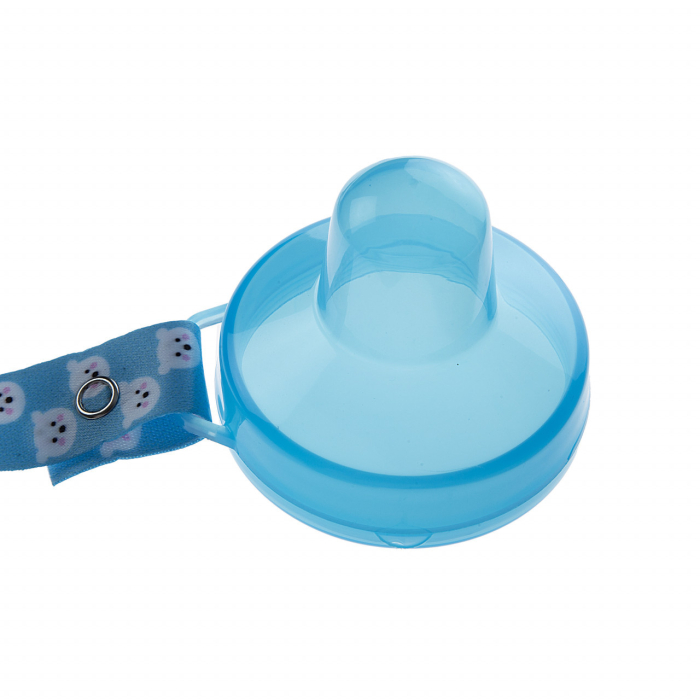 Cutiuta pentru suzeta cu lantisor BabyJem (Culoare: Alb) [10]