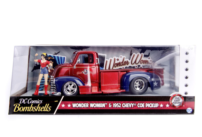 DC COMICS BOMBSHELLS 1952 CHEVY COE WONDER WOMAN SCARA 1 LA 24 [2]
