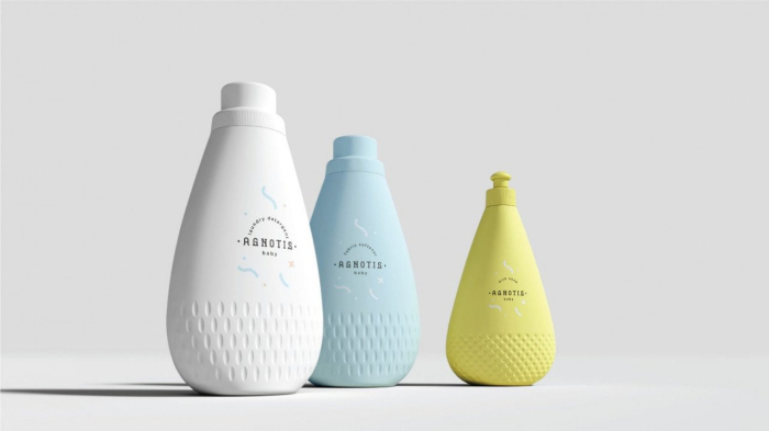 Detergent hipoalergenic de rufe pentru bebelusi Agnotis 1000 ml [3]