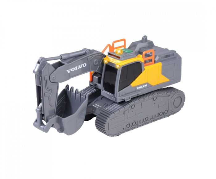 DICKIE EXCAVATOR VOLVO CU SENILE SUNETE SI LUMINI [2]