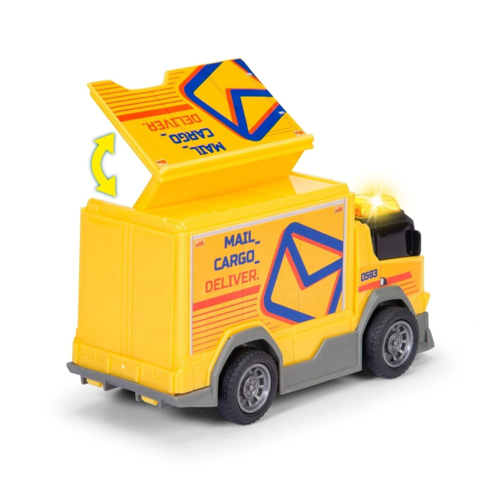 DICKIE TOYS CAMION DE LIVRARE CU LUMINI SI SUNETE 15CM [3]