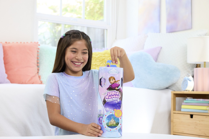 DISNEY FROZEN SPIN AND REVEAL PAPUSA ANNA CU EVANTAI [3]