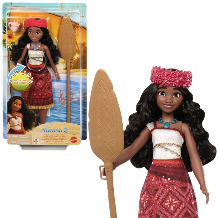 DISNEY PRINCESS 2 SET PAPUSA VAIANA MUZICALA CU ACCESORII [2]