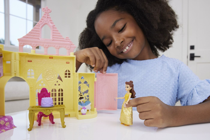 DISNEY PRINCESS CASTELUL LUI BELLE CU FIGURINE SI ACCESORII [5]