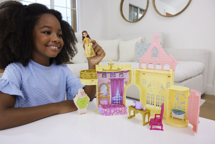DISNEY PRINCESS CASTELUL LUI BELLE CU FIGURINE SI ACCESORII [6]