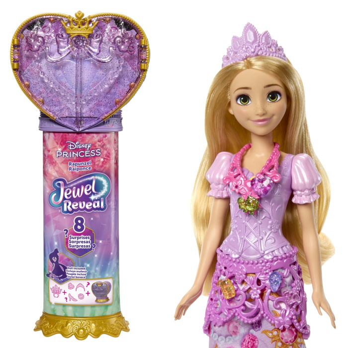 DISNEY PRINCESS JEWEL REVEAL PAPUSA RAPUNZEL [7]