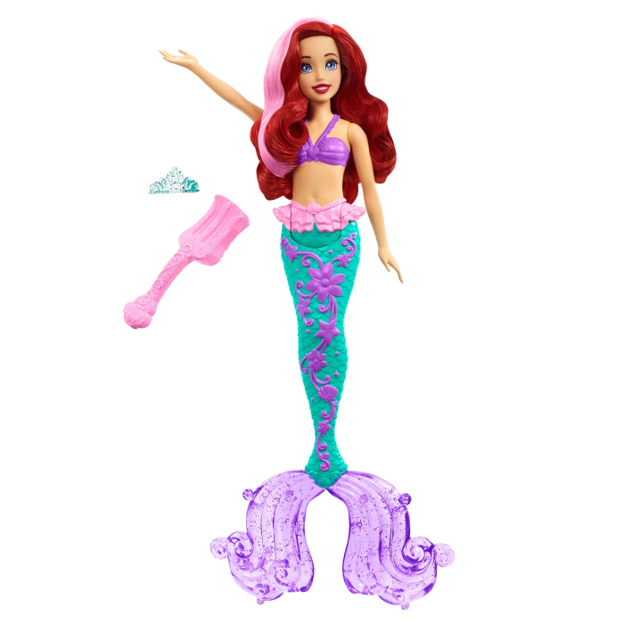 DISNEY PRINCESS PAPUSA ARIEL CU CULORI SCHIMBATOARE [8]