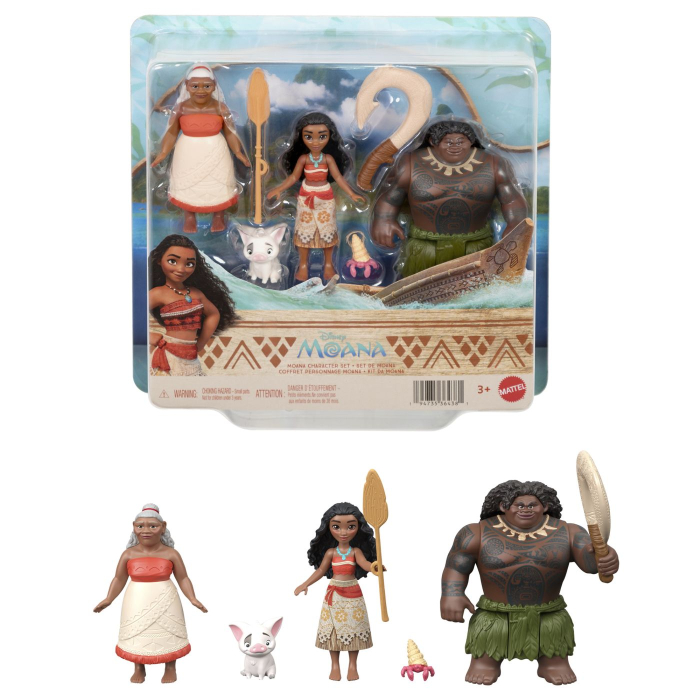 DISNEY PRINCESS SET PERSONAJE DISNEY VAIANA [5]
