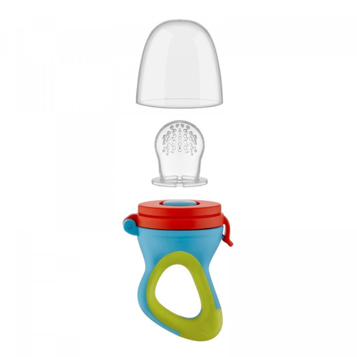 Dispozitiv de hranire din silicon BabyJem Fruits and Vegetables (Culoare: Multicolor) [11]