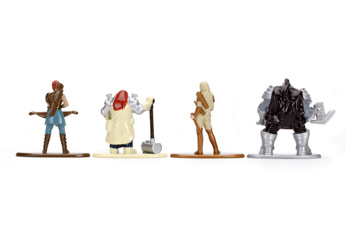 DUNGEONS DRAGONS SET 4 NANOFIGURINE 4CM [6]