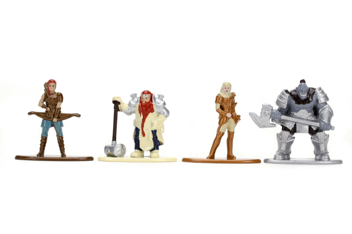 DUNGEONS DRAGONS SET 4 NANOFIGURINE 4CM [4]