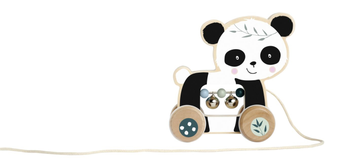 EICHHORN JUCARIE DE TRAS URSULET PANDA DE LEMN 15CM [3]