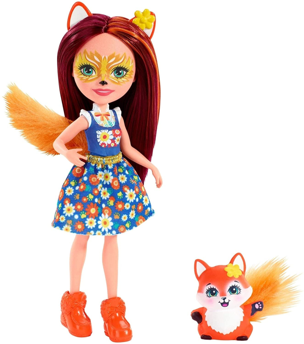 ENCHANTIMALS PAPUSI CU ANIMALUTE FELICITY FOX SI FLICK [2]