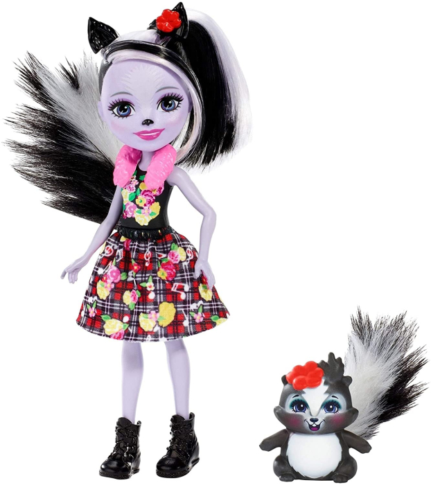 ENCHANTIMALS PAPUSI CU ANIMALUTE SAGE SKUNK SI CAPER [2]
