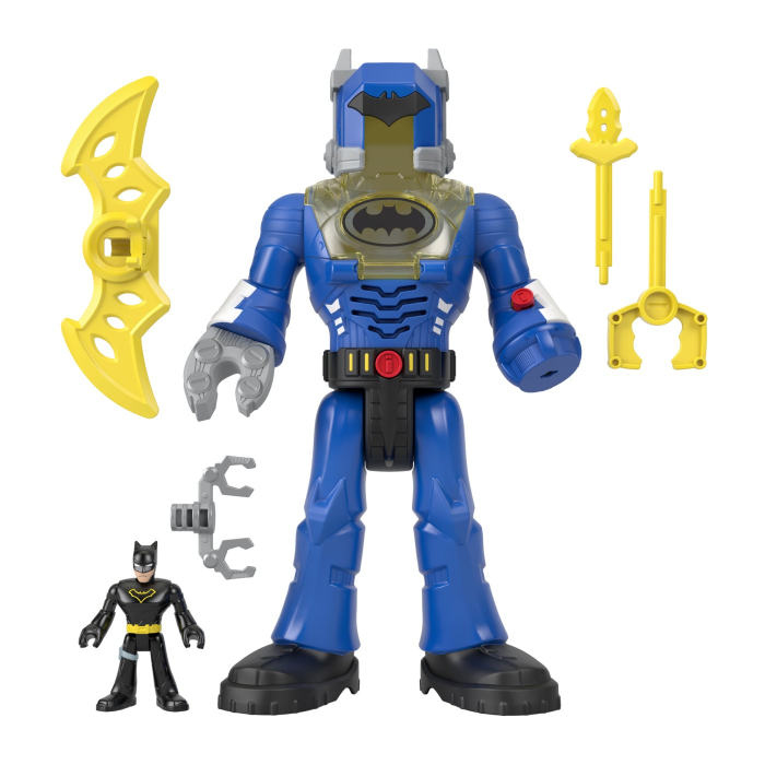 FISHER PRICE IMAGINEXT DC SUPER FRIENDS ROBOT BATMAN 30CM [4]