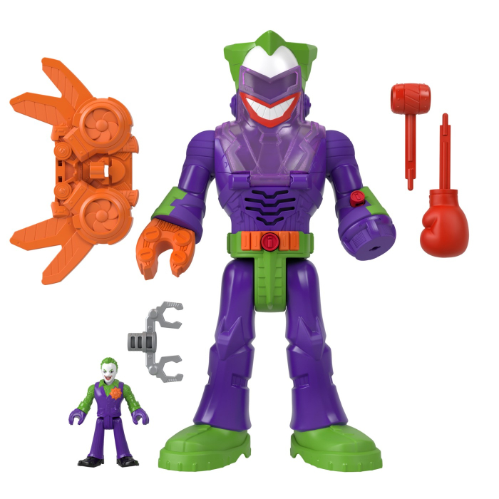 FISHER PRICE IMAGINEXT DC SUPER FRIENDS ROBOT JOKER 30CM [3]