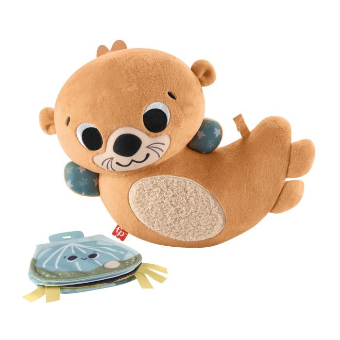 FISHER PRICE JUCARIE SENZORIALA 2 IN 1 TUMMY TIME VIDRA PENTRU BEBELUSI [2]