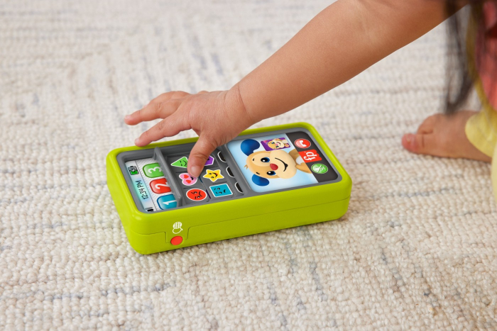FISHER PRICE LAUGHu0026LEARN 2IN1 SMARTPHONE IN LIMBA ROMANA [5]
