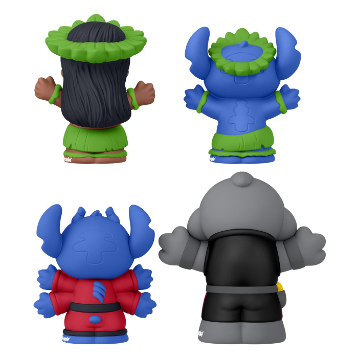 FISHER PRICE LITTLE PEOPLE COLLECTOR DISNEY LILO SI STITCH SET 4 FIGURINE [4]