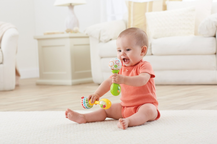 FISHER PRICE SET 2 ZORNAITOARE MARACAS [3]