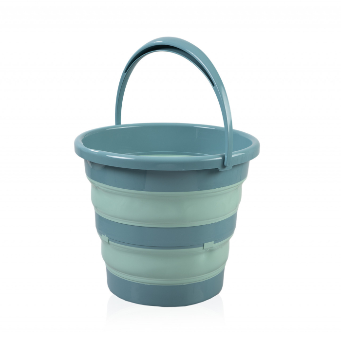 Galeata pliabila pentru baie BabyJem, 10l (Culoare: Bleu) [11]
