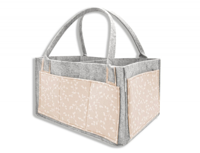 Geanta organizator scutece si accesorii copii/bebelusi BabyJem (Culoare: Gri) [9]