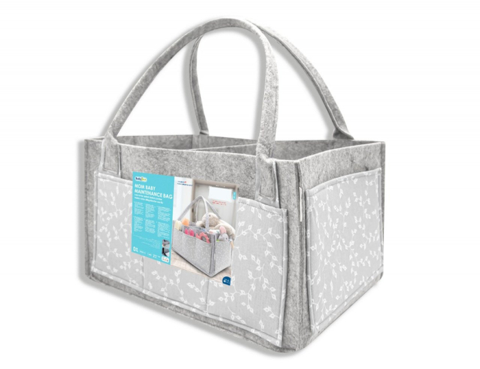 Geanta organizator scutece si accesorii copii/bebelusi BabyJem (Culoare: Gri) [3]