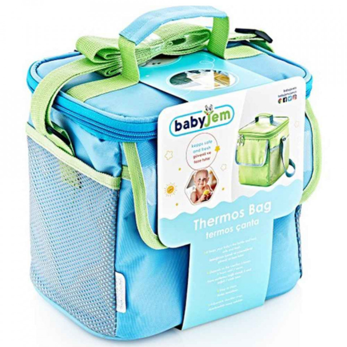 Geanta termoizolanta BabyJem Thermos Bag (Culoare: Turcoaz) [3]