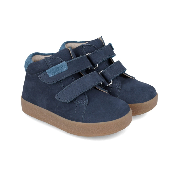 Ghete copii, piele naturala, bleumarin [7]