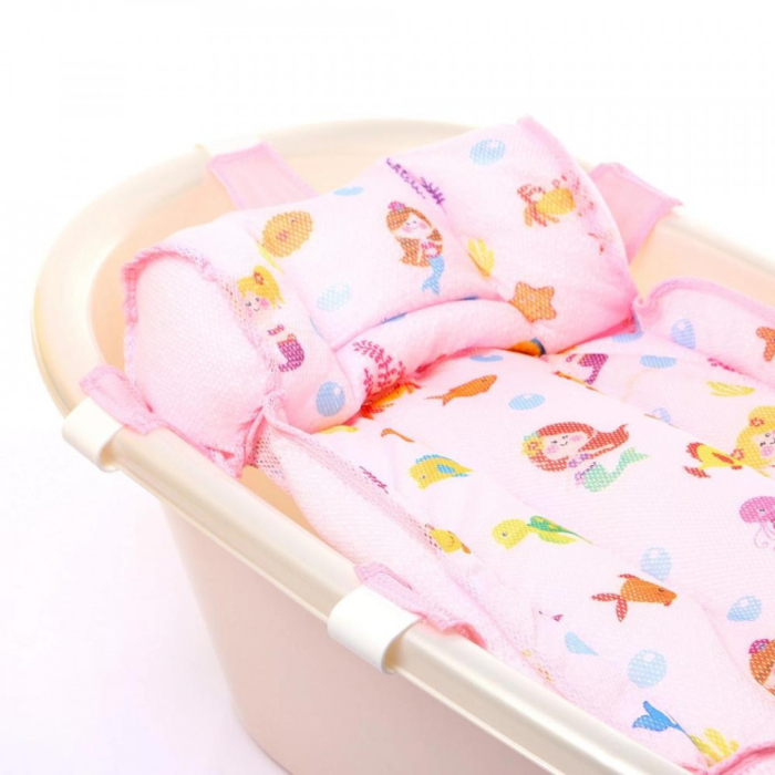 Hamac din spuma pentru cadita BabyJem Ocean Baby (Culoare: Roz) [9]