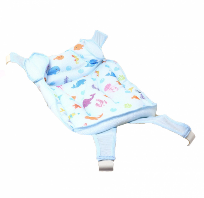 Hamac din spuma pentru cadita BabyJem Ocean Baby (Culoare: Roz) [6]