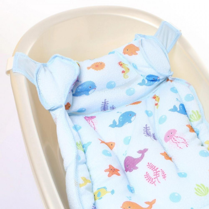 Hamac din spuma pentru cadita BabyJem Ocean Baby (Culoare: Roz) [3]