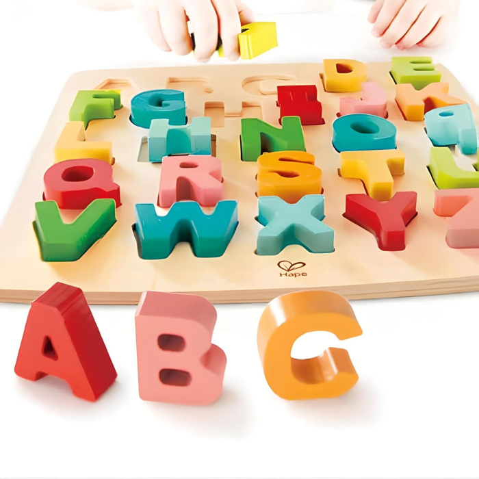 HAPE PUZZLE ALFABET CHUNKY [7]