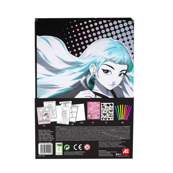 HAPPI HOBBI JURNAL ARTISTIC CU MARKERE MANGA [5]