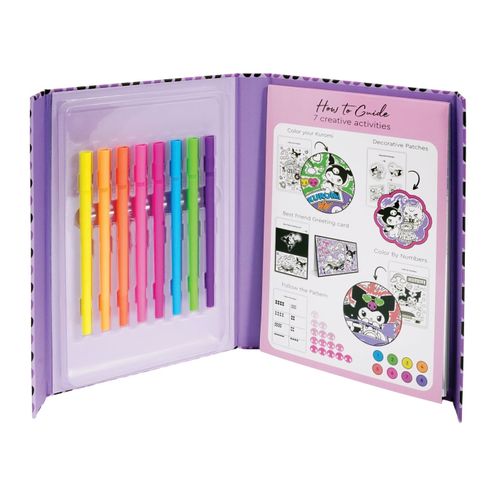 HAPPI HOBBI KUROMI JURNAL ARTISTIC CU MARKERE NEON [2]