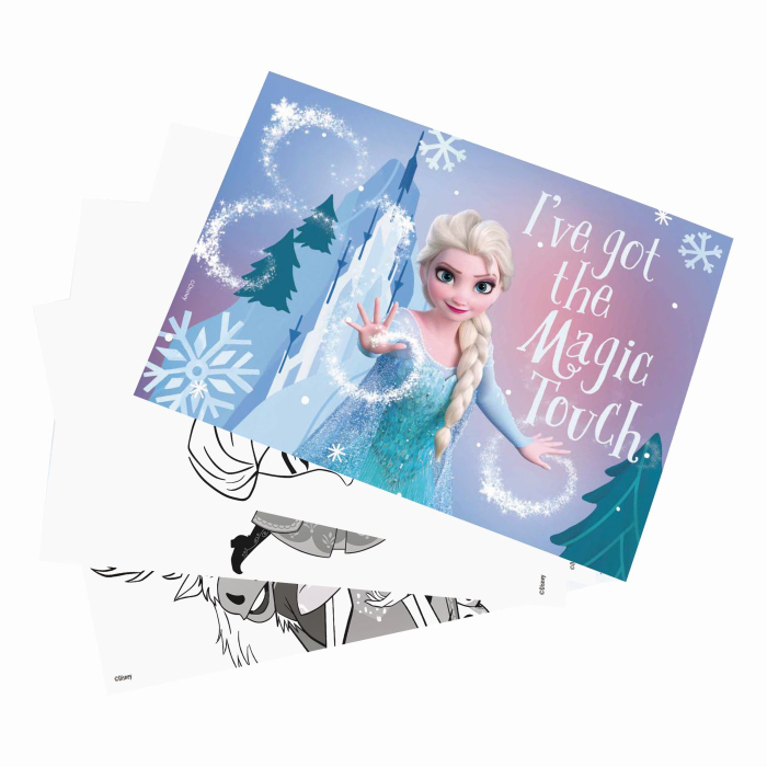 HAPPI HOBBI SET PICTURA GEANTA TRANSPARENTA FROZEN AVENTURA INGHETATA [3]