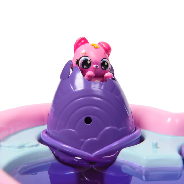 HATCHIMALS ALIVE NEON RAINBOW SET PETRECERE LA PISCINA [12]