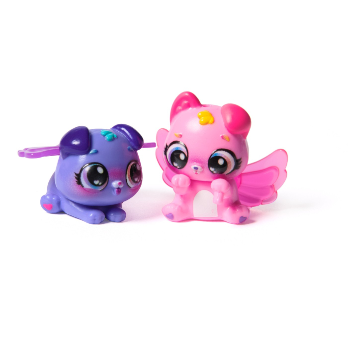 HATCHIMALS ALIVE NEON RAINBOW SET PETRECERE LA PISCINA [4]
