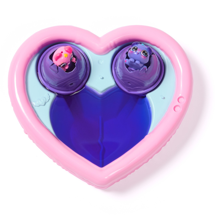 HATCHIMALS ALIVE NEON RAINBOW SET PETRECERE LA PISCINA [11]